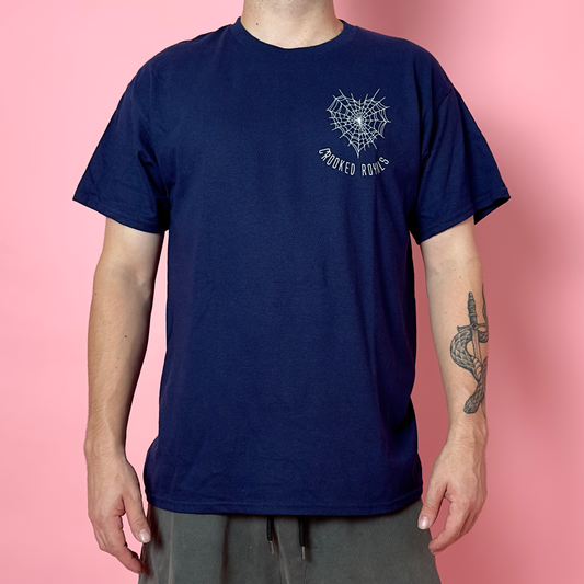 Spider Hand Tee (Navy Blue)